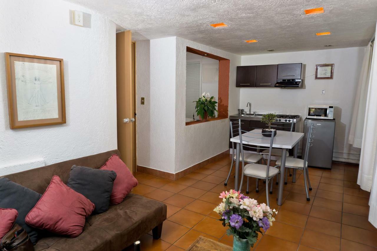 Suite 4A, Terraza, Garden House, Welcome To San Angel Mexico by Eksteriør bilde